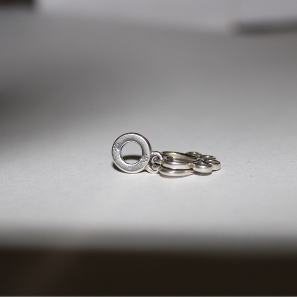 Pandora Hearts & Paw Print Dangle Charm Sterling Silver - Picture 7 of 8